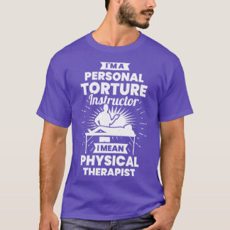 T-shirt Drôle Pt physiothérapeute cadeau
