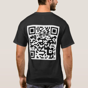 T-shirt Drôle QR Trump Danser