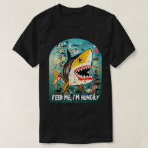 Drôle requin Citation personnalisée 90s Street Art