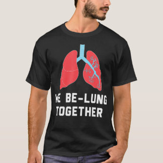 T-shirt Drôle Respiratoire Thérapie Pun Transplant pulmona