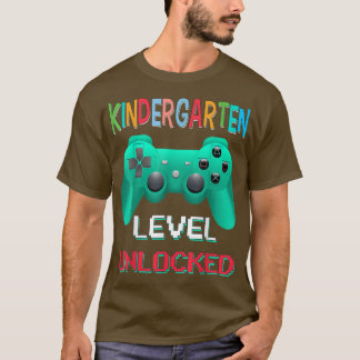 T-shirt Drôle Retour À L'École Niveau De Jardin D'Enfance 