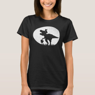 T-shirt Drôle Rex Rabbit Dinosaure Oeuf Lapin de Pâques Co
