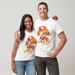 T-shirt Drôle Roast Beef Summer Vache Dessin