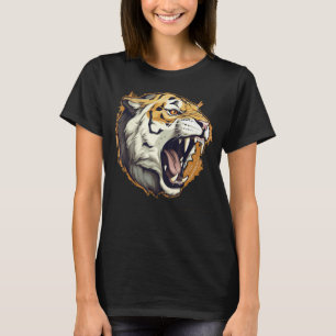 T-shirt Drôle Sabertooth préhistorique pour les animaux et