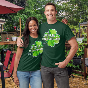 T-shirt Drôle Saint Patrick's Day Shenanigan Expert