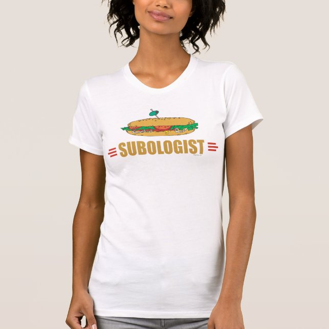 T-shirt Drôle sandwich sous-marin (Devant)