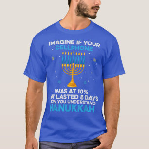 T-shirt Drôle Sarcastique Hanoukka Chanukah Citation de té