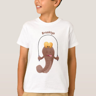 T-shirt Drôle sauter boudskipper poisson dessin animé