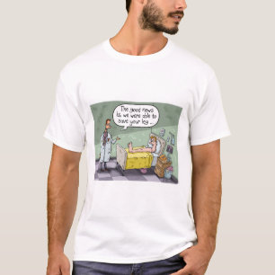T-shirt Drôle SAVE le cadeau de la jambe pour le professio