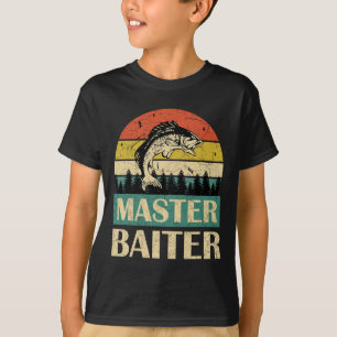 T-shirt Drôle Saying-master Pêcheur Pêcheur Pêcheur Hommes