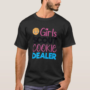T-shirt Drôle Scout pour les filles Cookie Dealer Scouting
