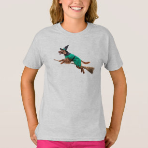 T-shirt Drôle Setter Irlandais Halloween Enfants