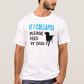 T-shirt Drôle si j'efface le chien papa Amoureux des chien