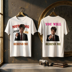 T-shirt drôle Sigma Meme recto & verso   Regardez 
