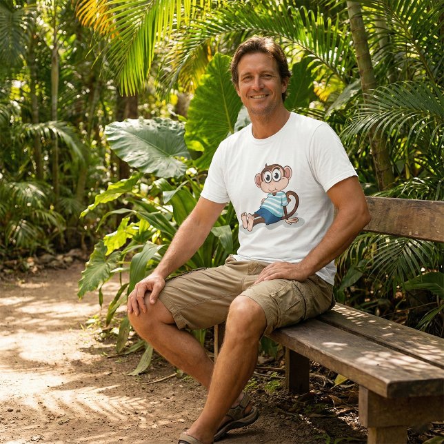 T-shirt Drôle singe (Créateur téléchargé)