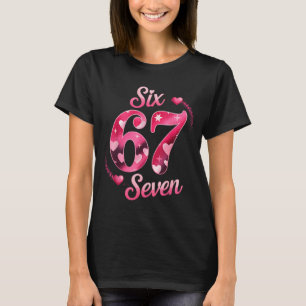 T-shirt Drôle Six Sept 6 7 Mème Pour Hommes Femmes Enfants