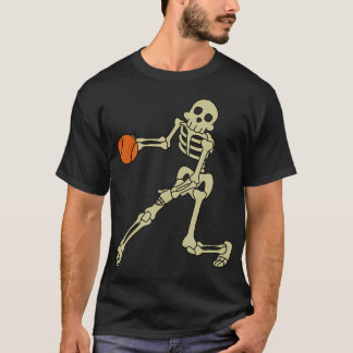T-shirt Drôle Skeletons Skeletball Skeletons Halloween Cos