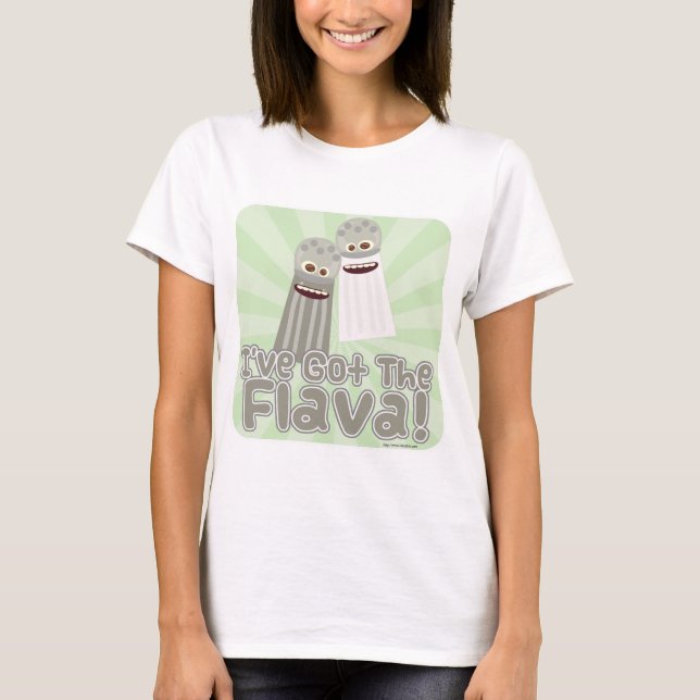 T-shirt Drôle Slogan Slogan Salt et poivre Pals Cartoon (Devant)