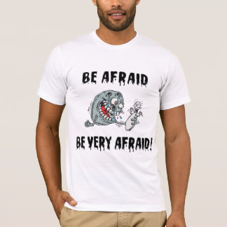 T-shirt Drôle soyez bowling effrayé