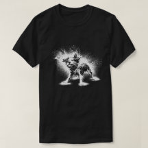 Drôle Splash Dog 2 Street Art Graffiti Esthétique