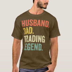 T-shirt Drôle Stock Trader Jour Trader Crypto Bitcoin