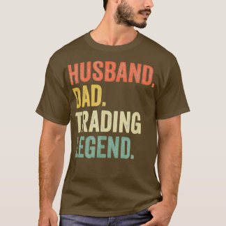 T-shirt Drôle Stock Trader Jour Trader Crypto Bitcoin