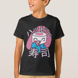 T-shirt Drôle Sushi Master Dessin