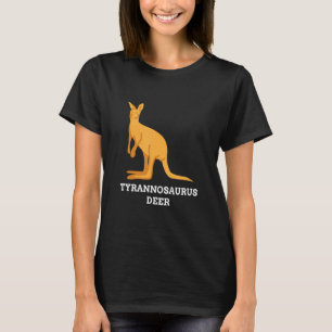 T-shirt Drôle T Rex Deer Men Femmes Australie Kangaroo mig