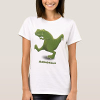 Drôle T rex dinosaure dessin animé humour