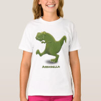 Drôle T rex dinosaure dessin animé humour