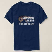 Drôle T-Rex "Dinosaures contre le créationnisme !"
