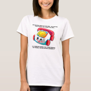 T-Shirt Drôle Téléphone Toddler