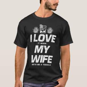 T-shirt Drôle Tequila Lover Boire Tequila