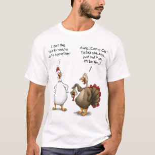 T-shirt Drôle Thanksgiving Big Chicken Ça va être amusant 