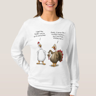 T-shirt Drôle Thanksgiving Big Chicken Ça va être amusant