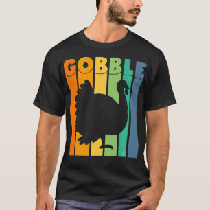 T-shirt Drôle Thanksgiving Turquie design pour Hommes, Fe
