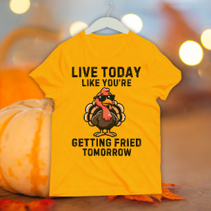 T-shirt Drôle Thanksgiving Turquie plaisanter