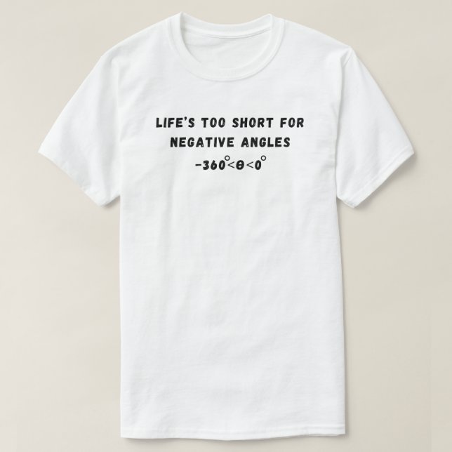 T-shirt Drôle Trigonométrie Math Pun Joke | Les amoureux d (Design devant)