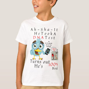 T-shirt Drôle Trump 100% ADN d'oiseau 