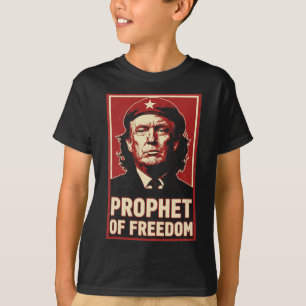 T-shirt Drôle Trump Che Guevara Prophète de la Liberté Amo