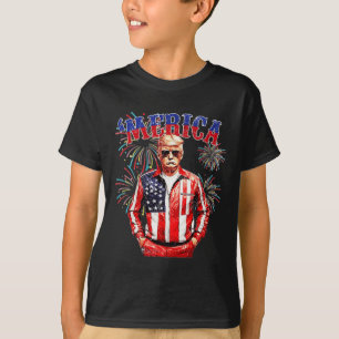 T-shirt Drôle Trump Golfe des États-Unis Amérique Trump 4 