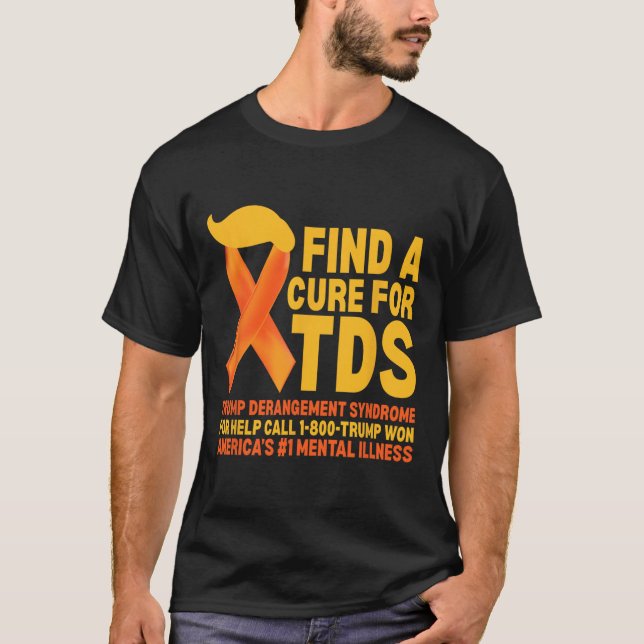 T-shirt Drôle Trump - Syndrome De Dérangation Tds - Sensib (Devant)