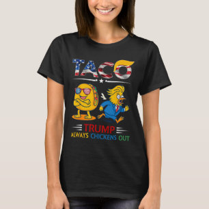 T-shirt Drôle Trump Taco Trump Toujours Abandonne _2 