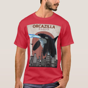 T-shirt Drôle Tueur Baleine Orca Amateurs Cadeau