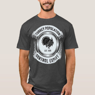 T-shirt Drôle Turquie Chasse Légende Chasse Pères de chass