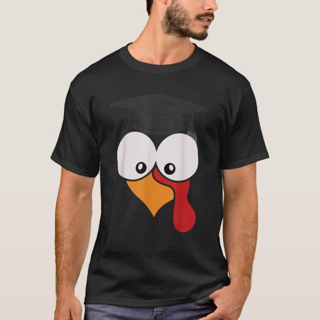 T-shirt Drôle Turquie face avec un Casquette universitaire (Devant)