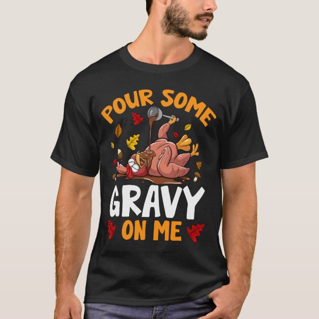 T-shirt Drôle Turquie Thanksgiving Cadeau de vacances Homm (Devant)