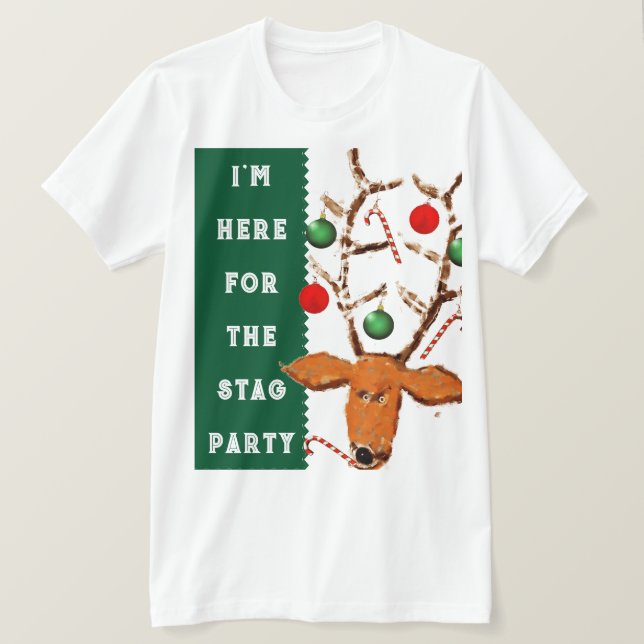 T-shirt Drôle type Noël (Design devant)