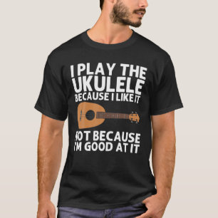 T-shirt Drôle Ukulele Cadeau Pour Hommes Femmes Instrume H