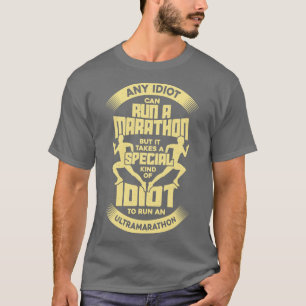 T-shirt Drôle Ultra Marathon Courir Marathoner Cadeau